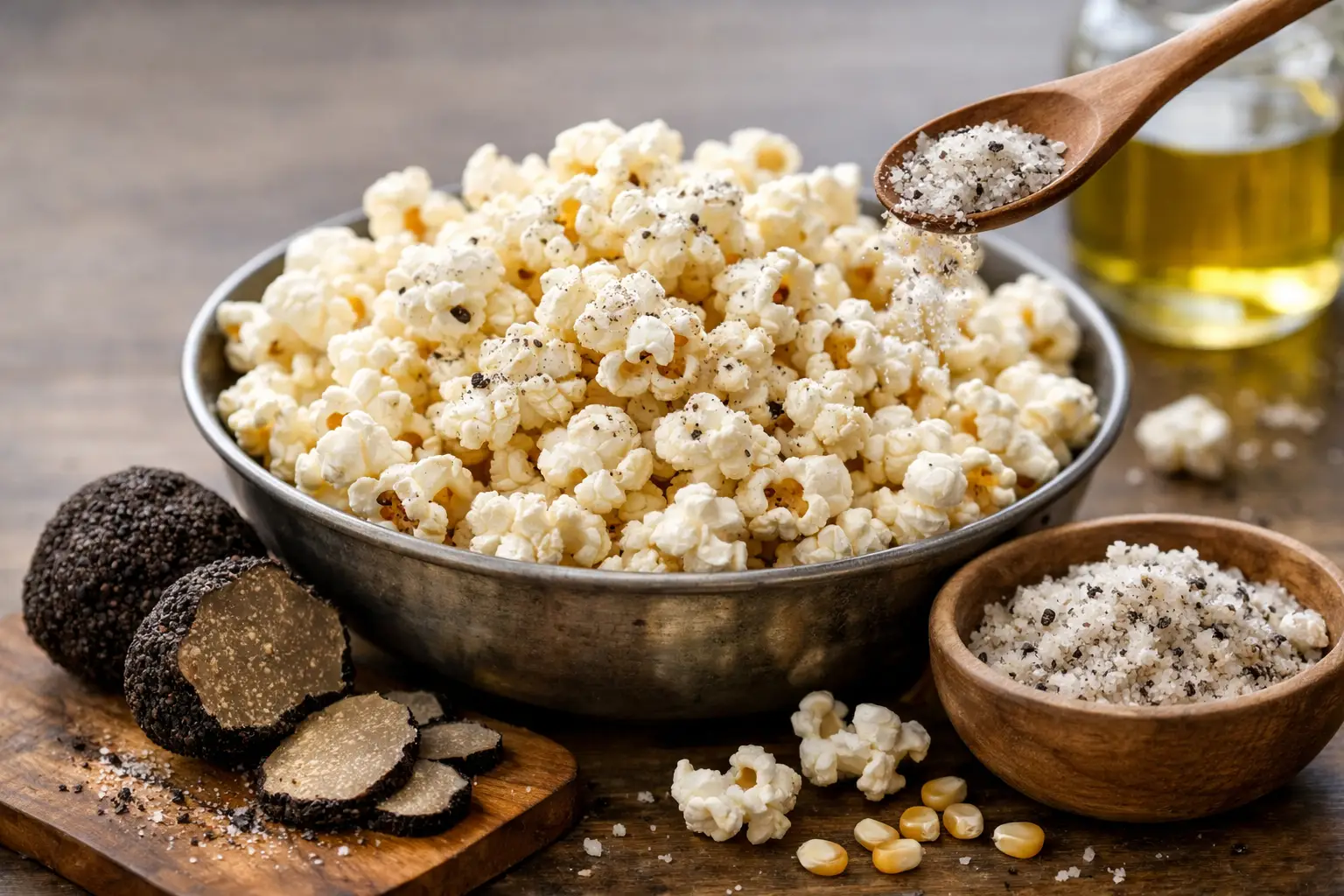How to Season Popcorn With Truffle Salt