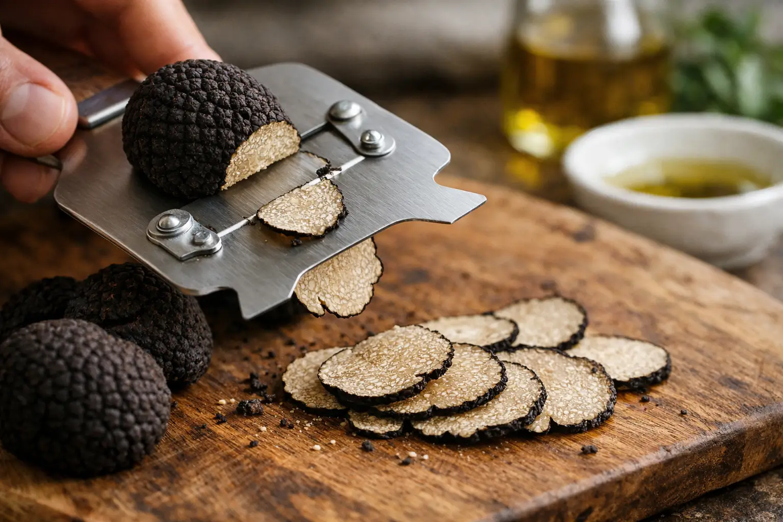 How to Shave Black Truffles Properly