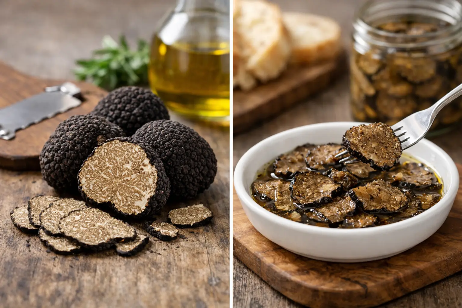 Fresh Truffles vs Truffle Carpaccio: Which to Use