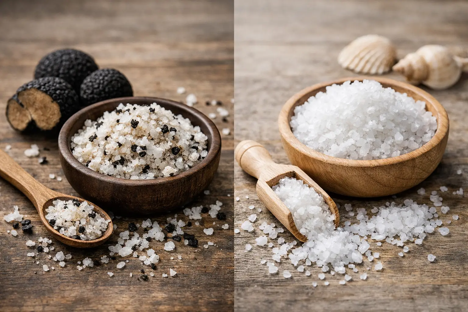 Truffle Salt vs Regular Sea Salt