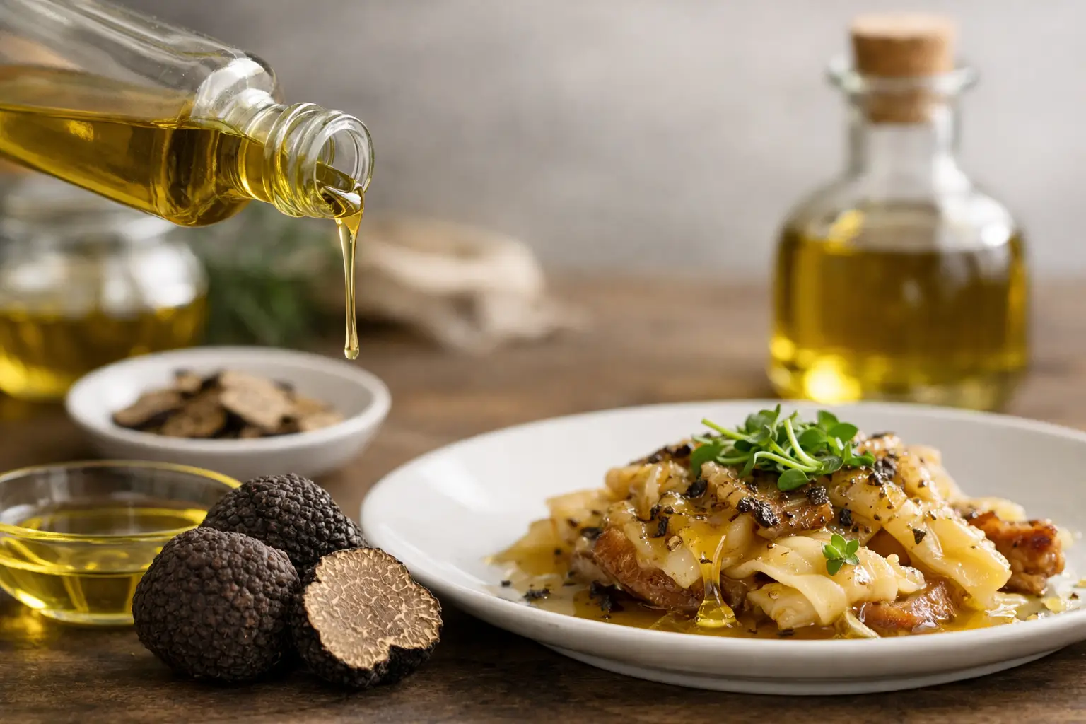 Can Truffle Oil Be Used as Finishing Oil?
